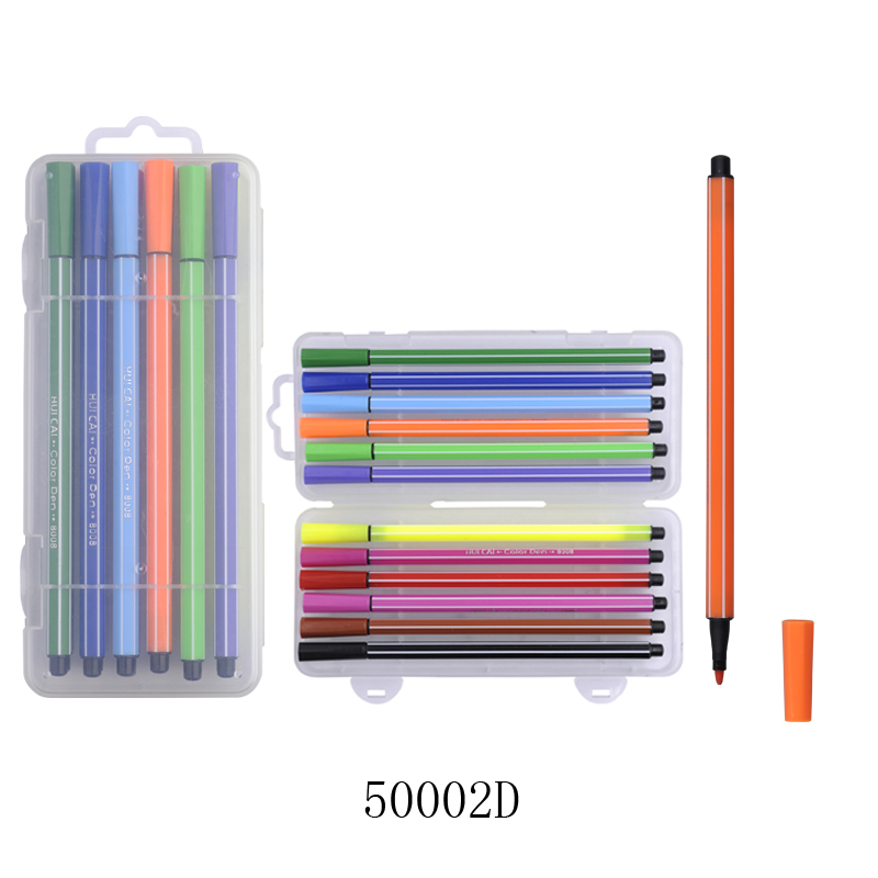 50002D - 12 WATERCOLOURS PEN SET