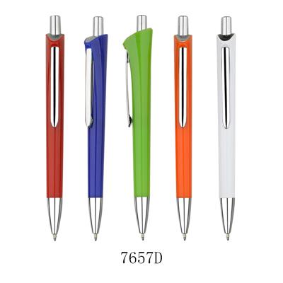 7657D - PLASTIC BALL PEN