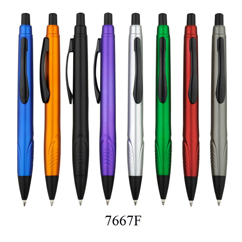 7667F - PLASTIC BALL PEN