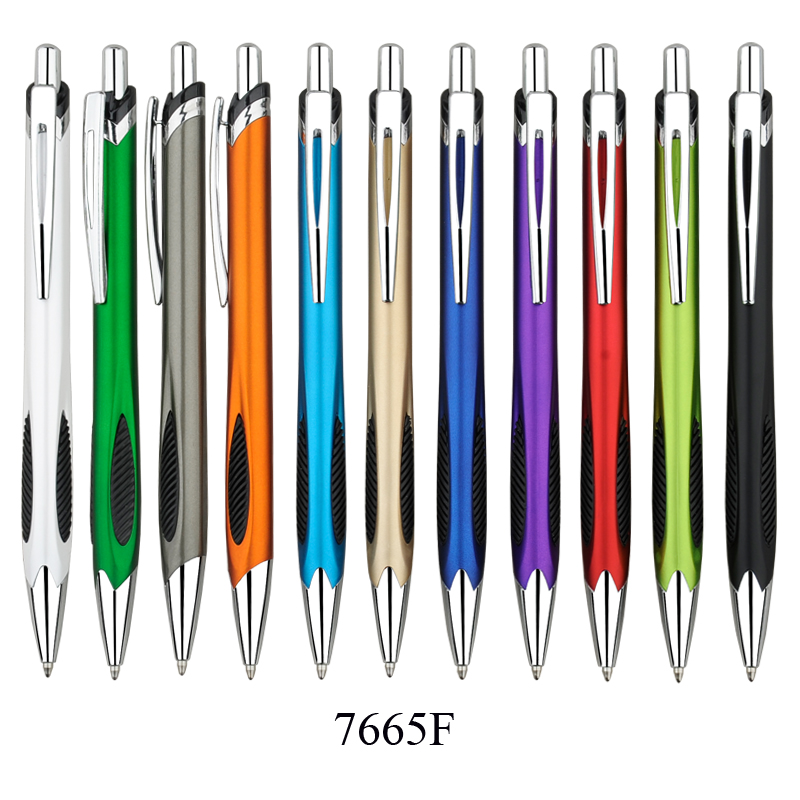 7665F - PLASTIC BALL PEN